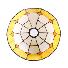 Load image into Gallery viewer, Mediterranean Style Moroccan Lamp Stained Glass Shade LED Pendant Lights for Hallway Aisle Corridor. (LS2,023)