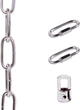 Load image into Gallery viewer, Pendant Light Fixture Chain Iron Chain for Chandeliers On High Ceilings Basket Hanging Chain for Decoration