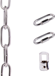 Pendant Light Fixture Chain Iron Chain for Chandeliers On High Ceilings Basket Hanging Chain for Decoration