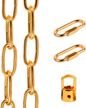 Load image into Gallery viewer, Pendant Light Fixture Chain Iron Chain for Chandeliers On High Ceilings Basket Hanging Chain for Decoration