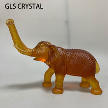 Load image into Gallery viewer, GLS CRYSTAL High-grade Ancient Glaze Elephant Crystal Ornament