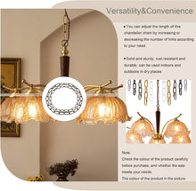 Load image into Gallery viewer, Pendant Light Fixture Chain Iron Chain for Chandeliers On High Ceilings Basket Hanging Chain for Decoration