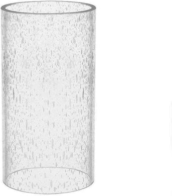 Large Size Bubble Straight Cylinder, Bubble Glass Cylinder Open Both Ends, Open Ended Bubble, Glass Lamp Shade Replacement