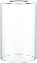 Load image into Gallery viewer, Glass Cylinder Glass Shade Accessory Glass Lamp Fixture Shade Replacement Glass Piece with 1-5/8 Inch Fitter Multiple Specifications (Clear)