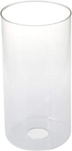 Load image into Gallery viewer, Glass Cylinder Glass Shade Accessory Glass Lamp Fixture Shade Replacement Glass Piece with 1-5/8 Inch Fitter Multiple Specifications (Clear)
