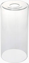 Load image into Gallery viewer, Glass Cylinder Glass Shade Accessory Glass Lamp Fixture Shade Replacement Glass Piece with 1-5/8 Inch Fitter Multiple Specifications (Clear)