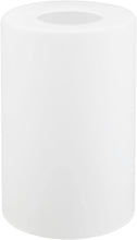 Frosted Glass Cylinder Glass Shade Accessory Glass Lamp Fixture Shade Replacement Glass Piece with 1-5/8 Inch Fitter Multiple Specifications