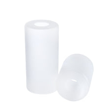 Load image into Gallery viewer, Frosted Glass Cylinder Glass Shade Accessory Glass Lamp Fixture Shade Replacement Glass Piece with 1-5/8 Inch Fitter Multiple Specifications