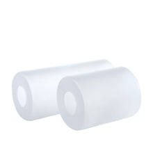 Load image into Gallery viewer, Frosted Glass Cylinder Glass Shade Accessory Glass Lamp Fixture Shade Replacement Glass Piece with 1-5/8 Inch Fitter Multiple Specifications
