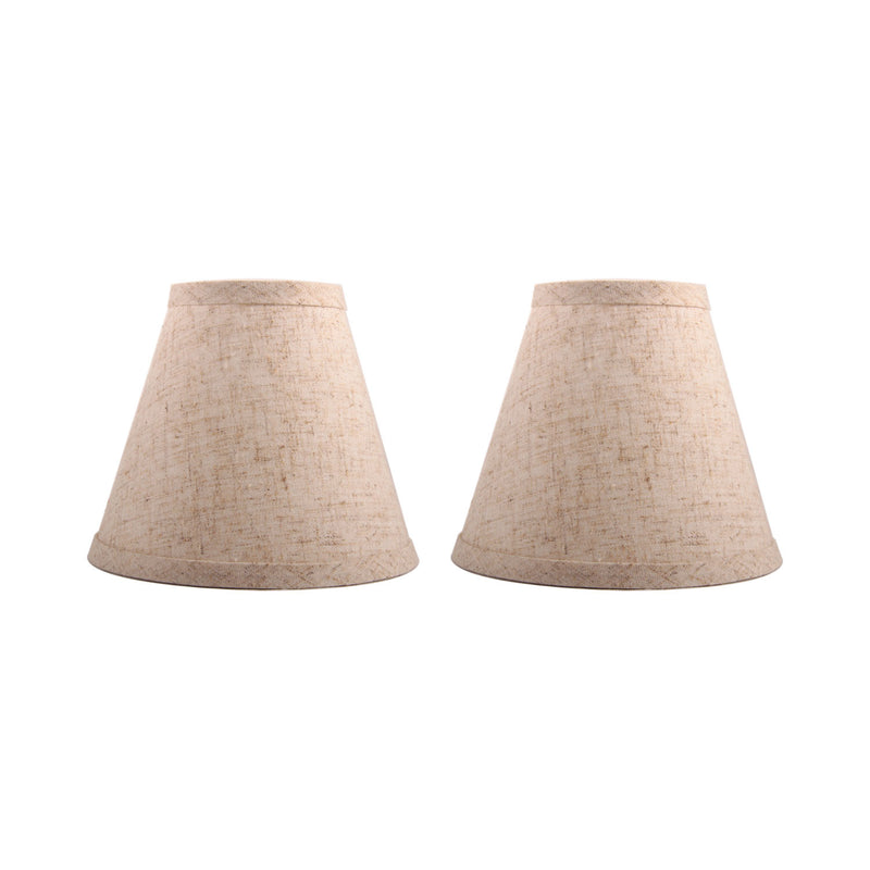 Drum Lamp Shades Clip On Chandelier Lamp Shades, Hardback Empire Linen Chandelier Lamp Shade