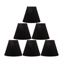 Load image into Gallery viewer, Drum Lamp Shades Clip On Chandelier Lamp Shades, Hardback Empire Linen Chandelier Lamp Shade