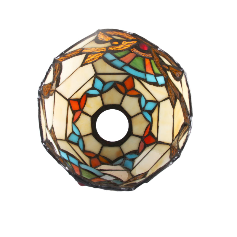 Mediterranean Style Moroccan Lamp Stained Glass Shade LED Pendant Lights for Hallway Aisle Corridor. (LS2,021)