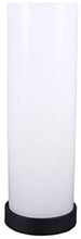 Load image into Gallery viewer, Vintage Desk Lamp Table Lamp Black Round Base Glass Cylinder Shade LED Edison Bulb for Living Room,Bedroom,Office(No Bulb) (Opal White)