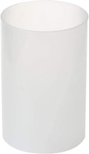 Load image into Gallery viewer, Frosted Cylinder Borosilicate Glass, Frosted Candle Holder, Frosted Open-Ended Lamp Shades Frosted Glass Chimney Diameter 4 inches