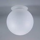 Glass Globe Shades Replacement Clear Glass Frosted Glass Glass Globe Any Size Diameter 6'' 8''  10'' 12'' 14''