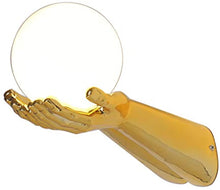 Load image into Gallery viewer, Resin Material Two Hands Holding A Glass Globe Wall Lighting Fixture for Corridor,Bedroom,Kitchen,Restaurant,Cafe Bar, Living Room (NO Bulb)