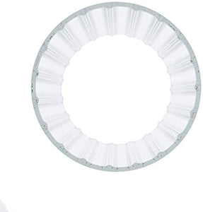 Glass Shade Straight Cylinder Glass Lamp Shade Replacement with Multiple Effects Diameter 2.75 inches 3.5 inches 4 inches