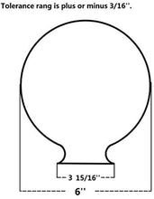 Load image into Gallery viewer, Glass Globe Shades Replacement Clear Glass Frosted Glass Glass Globe Any Size Diameter 6&#39;&#39; 8&#39;&#39;  10&#39;&#39; 12&#39;&#39; 14&#39;&#39;