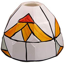Load image into Gallery viewer, Tiffany Style Handmade Lampshade Replacement,Glass Lampshade,Flush Mount Light Glass Shade Ceiling Light Fixture for Chandelier Light,Wall Lamp,Desk Lamp (008)