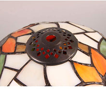 Load image into Gallery viewer, Tiffany Style Flower Stained Glass Replacement Table Lamp Shades (Only Lampshade,Exclude Accessories) (012)
