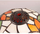 Tiffany Style Flower Stained Glass Replacement Table Lamp Shades (Only Lampshade,Exclude Accessories) (012)