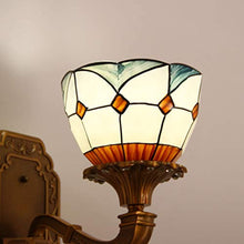Load image into Gallery viewer, Tiffany Style Handmade Lampshade Replacement,Glass Lampshade,Flush Mount Light Glass Shade Ceiling Light Fixture for Chandelier Light,Wall Lamp,Desk Lamp (004)