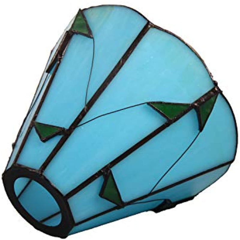 Tiffany Style Flower Stained Glass Replacement Table Lamp Shades (Only Lampshade,Exclude Accessories) (015)