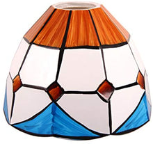 Load image into Gallery viewer, Tiffany Style Handmade Lampshade Replacement,Glass Lampshade,Flush Mount Light Glass Shade Ceiling Light Fixture for Chandelier Light,Wall Lamp,Desk Lamp (004)