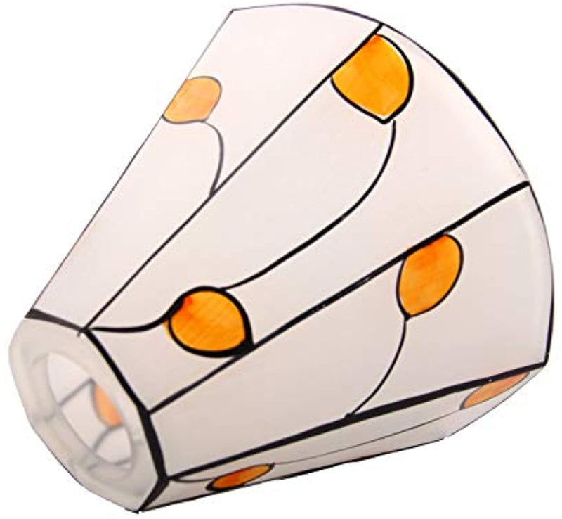 Tiffany Style Handmade Lampshade Replacement,Glass Lampshade,Flush Mount Light Glass Shade Ceiling Light Fixture for Chandelier Light,Wall Lamp,Desk Lamp (007)