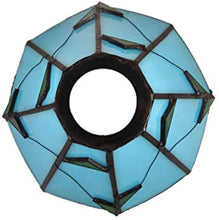 Load image into Gallery viewer, Tiffany Style Flower Stained Glass Replacement Table Lamp Shades (Only Lampshade,Exclude Accessories) (015)