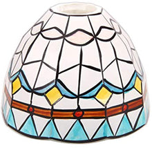 Load image into Gallery viewer, Tiffany Style Handmade Lampshade Replacement,Glass Lampshade,Flush Mount Light Glass Shade Ceiling Light Fixture for Chandelier Light,Wall Lamp,Desk Lamp (001)