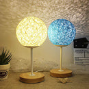 Lighting Fixture Replacement, Round Globe Shade, Hemp Globe Lamp Shade,Globe Lamp Shade Replacement (Red)