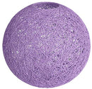 Lighting Fixture Replacement, Round Globe Shade, Hemp Globe Lamp Shade,Globe Lamp Shade Replacement (Pink)