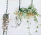 Pendant Light Fixture Chain Iron Chain for Chandeliers On High Ceilings Basket Hanging Chain for Decoration (Silver)