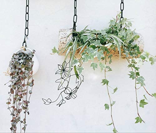 Pendant Light Fixture Chain Iron Chain for Chandeliers On High Ceilings Basket Hanging Chain for Decoration (Silver)