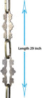 Lighting Chain for Pendant Chandelier Light Fixture Hanging Lighting Chain Multiple Specifications (Bronze)