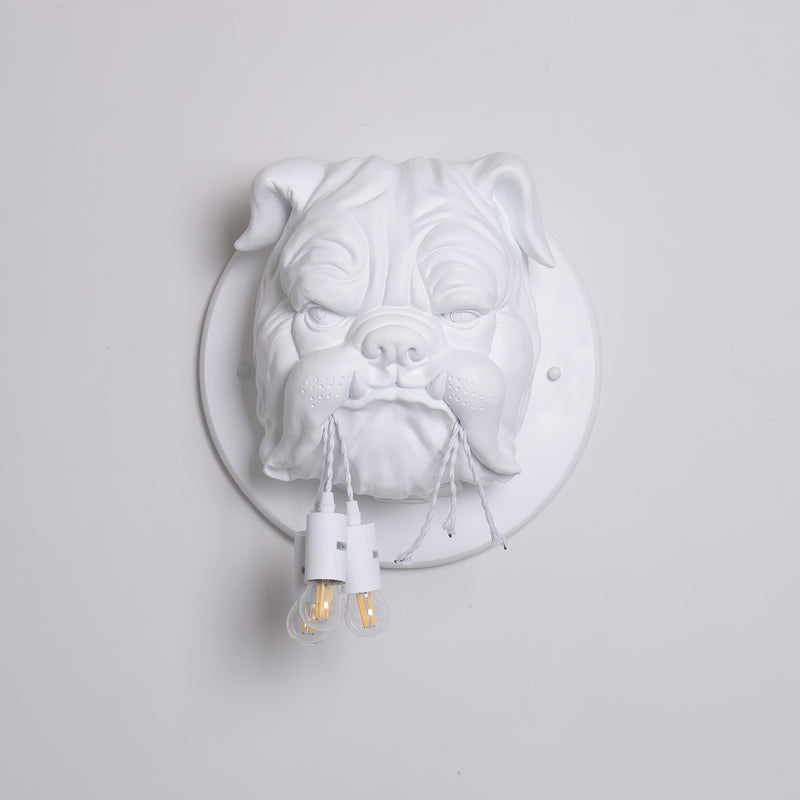 Dog Head Wall Lamp Wall Light Wall Sconces Fixture for Corridor,Bedroom,Kitchen,Restaurant,Cafe Bar, Living Room