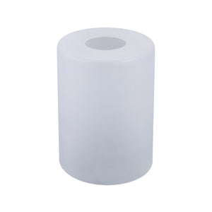 Frosted Glass Cylinder Glass Shade Accessory Glass Lamp Fixture Shade Replacement Glass Piece with 1-5/8 Inch Fitter Multiple Specifications