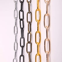 Load image into Gallery viewer, Pendant Light Fixture Chain Iron Chain for Chandeliers On High Ceilings Basket Hanging Chain for Decoration (Antique Copper)