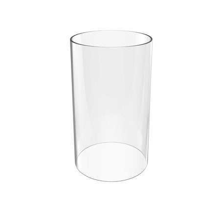Borosilicate Glass, Clear Candle Holder, Glass Chimney for Candle Open Ended, Glass Hurricane Candle Holders Diameter 2.5 inches