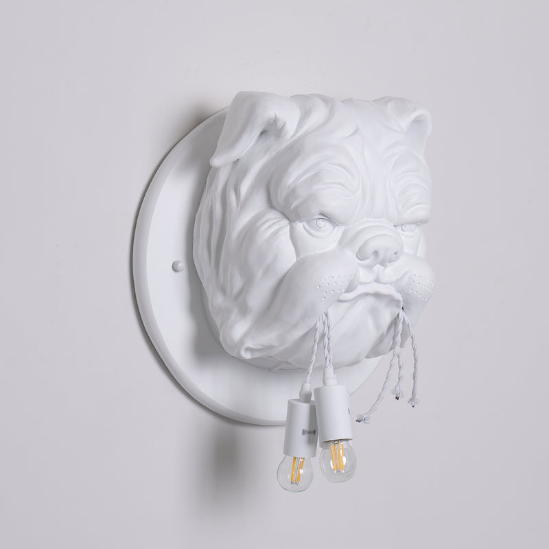 Dog Head Wall Lamp Wall Light Wall Sconces Fixture for Corridor,Bedroom,Kitchen,Restaurant,Cafe Bar, Living Room