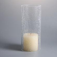 Cylinder Cracked Glass Shade Glass Lamp Fixture Shade Replacement Glass Pieces with Diameter Any size