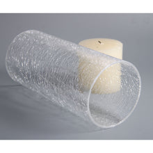Cylinder Cracked Glass Shade Glass Lamp Fixture Shade Replacement Glass Pieces with Diameter Any size