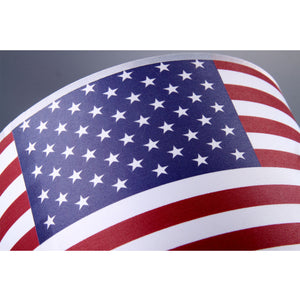 Fabric Drum Lampshade,American Flag lampshade with European Attachment or Spider Attachment