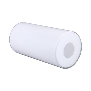 Opal White Glass Cylinder Glass Shade Accessory Glass Lamp Fixture Shade Replacement Glass Piece with 1-5/8 Inch Fitter Multiple Specifications