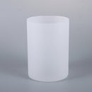 Frosted Glass Cylinder Glass Shade Accessory Glass Lamp Fixture Shade Replacement Glass Piece with 1-5/8 Inch Fitter Multiple Specifications