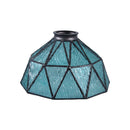 Mediterranean Style Moroccan Lamp Stained Glass Shade LED Pendant Lights for Hallway Aisle Corridor.(Only Lampshade,Exclude Accessories) (LS2,019)