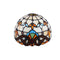 Mediterranean Style Moroccan Lamp Stained Glass Shade LED Pendant Lights for Hallway Aisle Corridor. (LS2,020)
