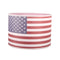 Fabric Drum Lampshade,American Flag lampshade with European Attachment or Spider Attachment