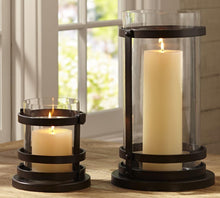 Load image into Gallery viewer, Borosilicate Glass, Clear Candle Holder, Glass Chimney for Candle Open Ended, Glass Hurricane Candle Holders Diameter 3.5 inches